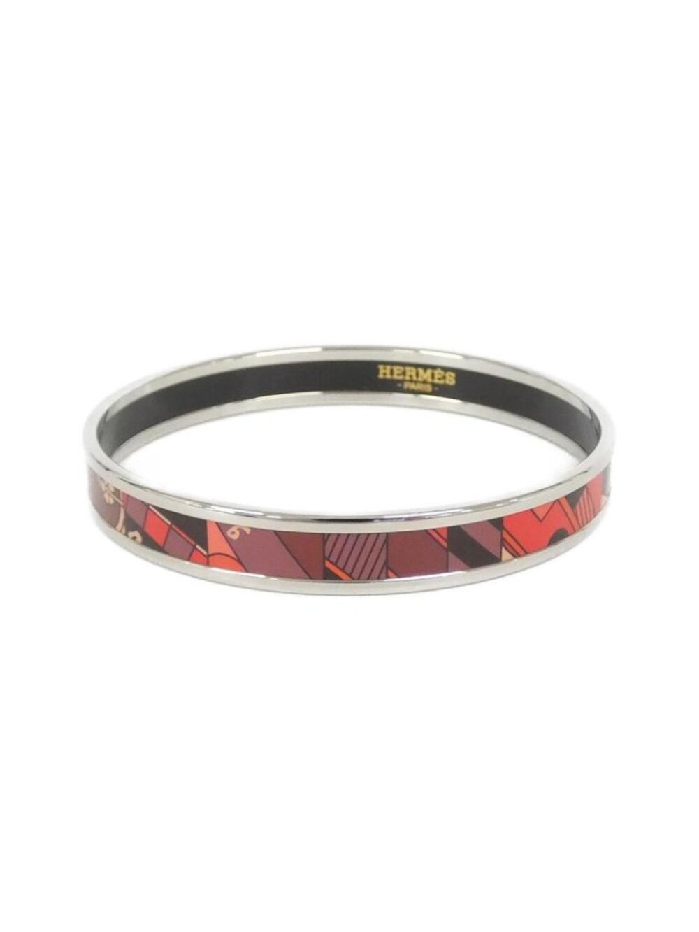 Hermes Bangle Bracelet Silver